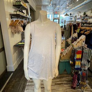 Current/Elliott Boyfriend Tank with Sparkle Detail